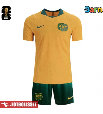Australien Hemmatröja Barn VM 2026 Kortärmad (+ Korta byxor)